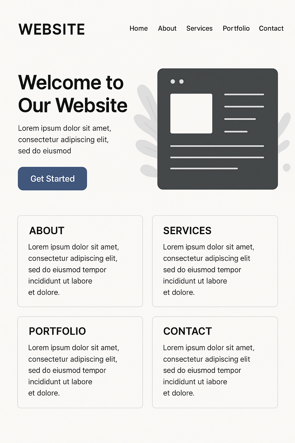 Site vitrine professionnel – 5 pages essentielles