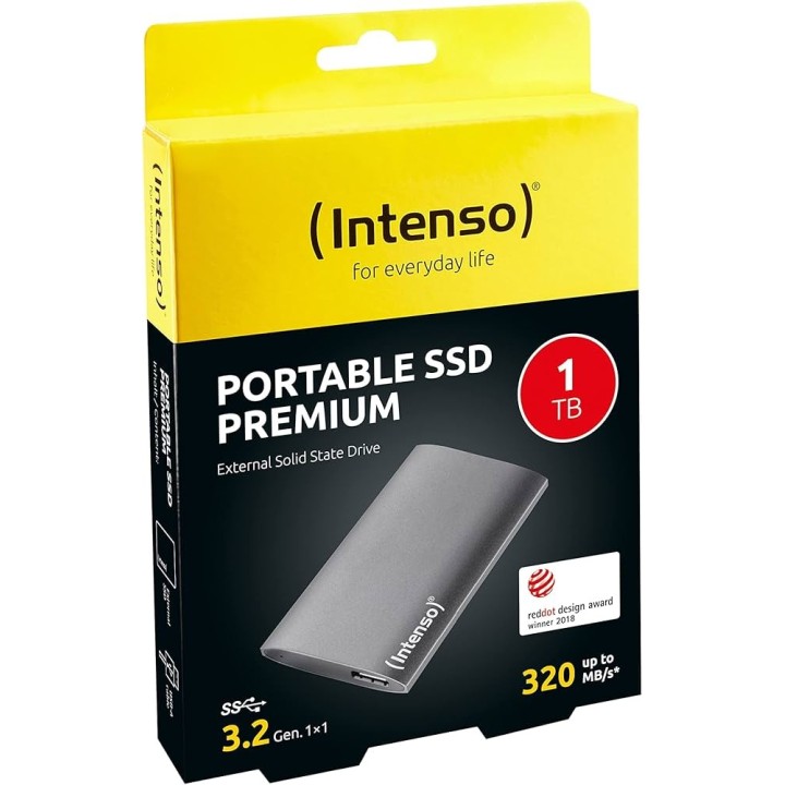 Disque dur Externe Intenso SSD 1To